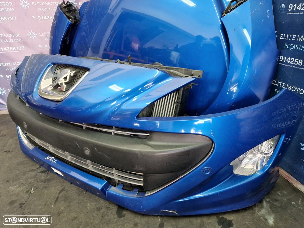Frente completa usada PEUGEOT 308 2.0 HDI capot parachoques oticas guardalamas - 4