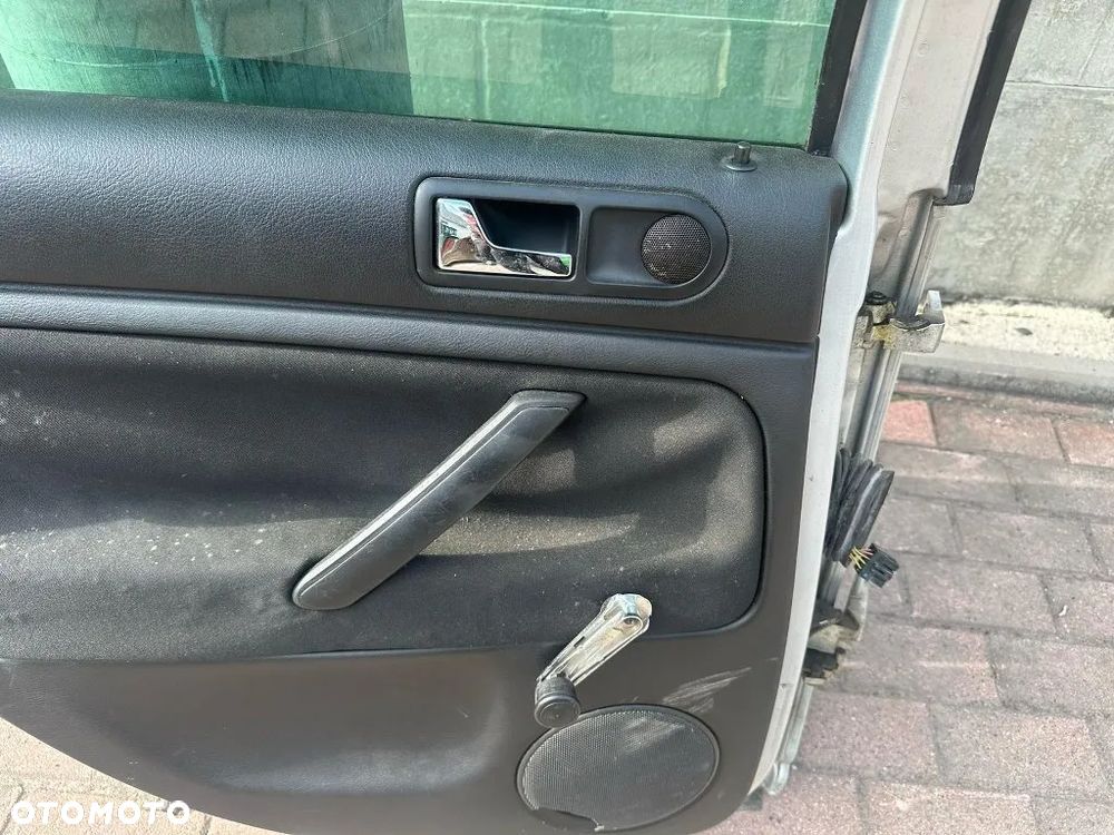 drzwi tylne lewe tył kompletne vw passat b5 lift kombi 2001-2005 srebrny met. - 6