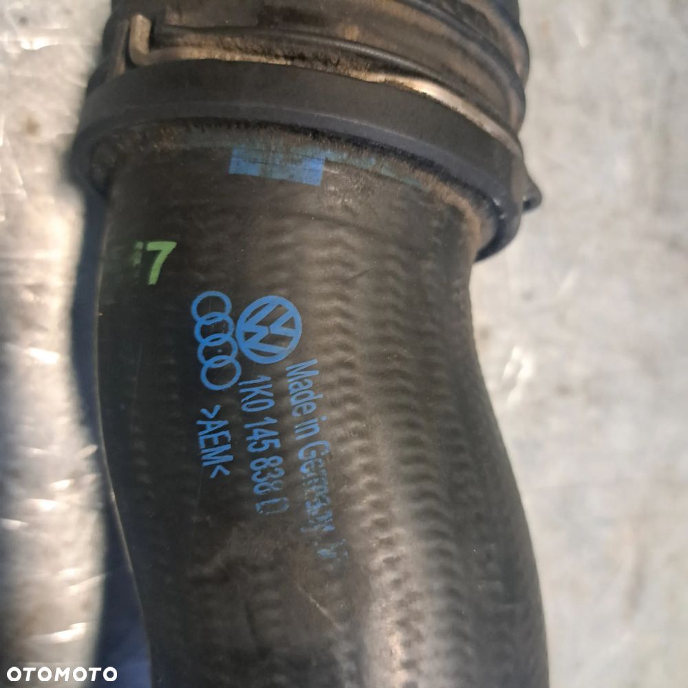 PRZEWÓD WĄŻ INTRCOOLER 1K0145834L 1K0145838D 1K0145770D CZUJNIK CIŚNIENIA VW AUDI SKODA KOMPLET - 3
