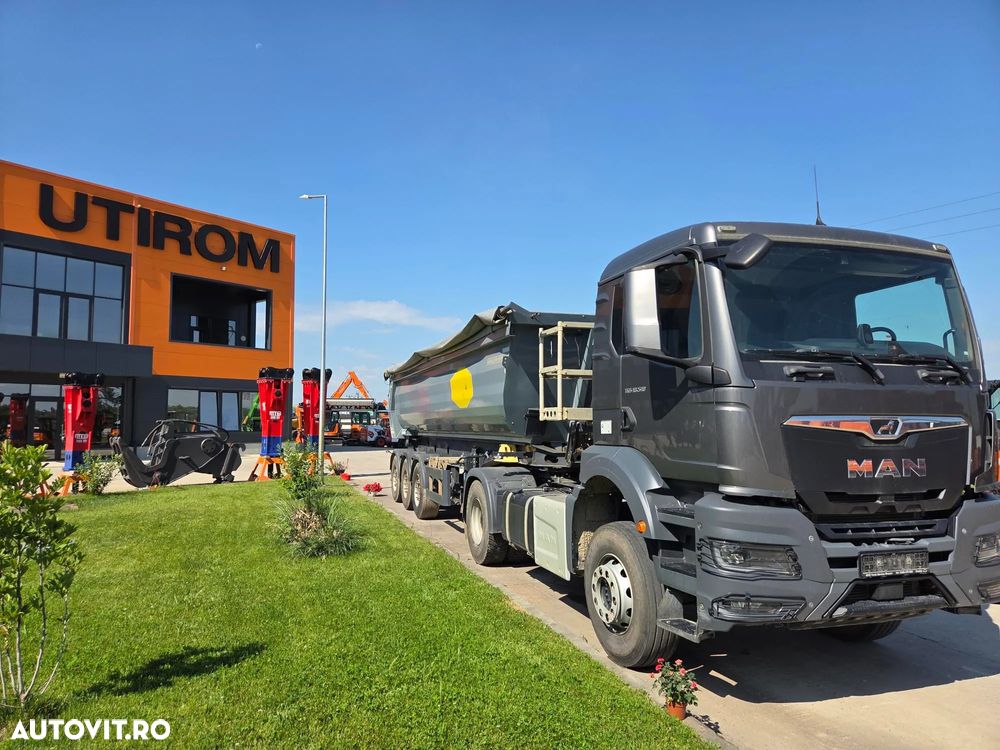 Meiller MHPS 12/27, 2023, 28mc, axa liftabila, scena vizitare, prelata, HARDOX, faras spate, doar 130.000km, posibilitate leasing 4 ani-PROMOTIE 24.900 EUR+Tva si pret ansamblu cu MAN TGS 18.510 4x2, 2023, 310.117km-89.900 EUR+Tva - 14
