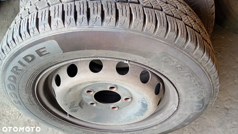 F.V Koła Felgi opony Goodride 215/65R15C Renault Master III Opel Movano B 2 koła z oponami Opony letnie - 1