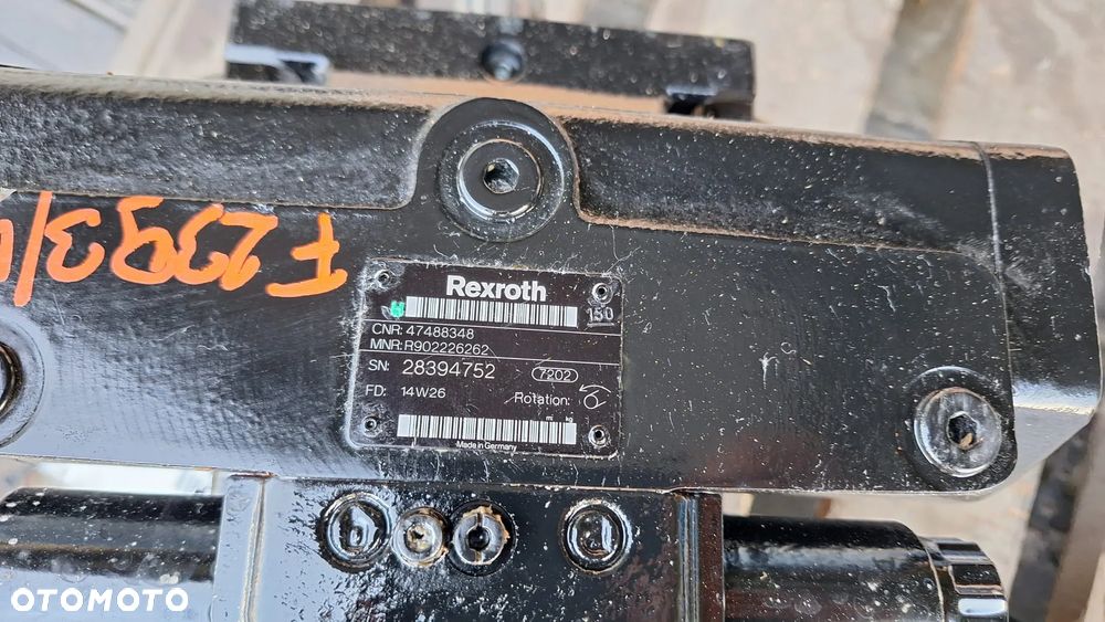 Nowa pompa hydrauliczna 47488348 rexroth 28394752 cnh case new holland - 5