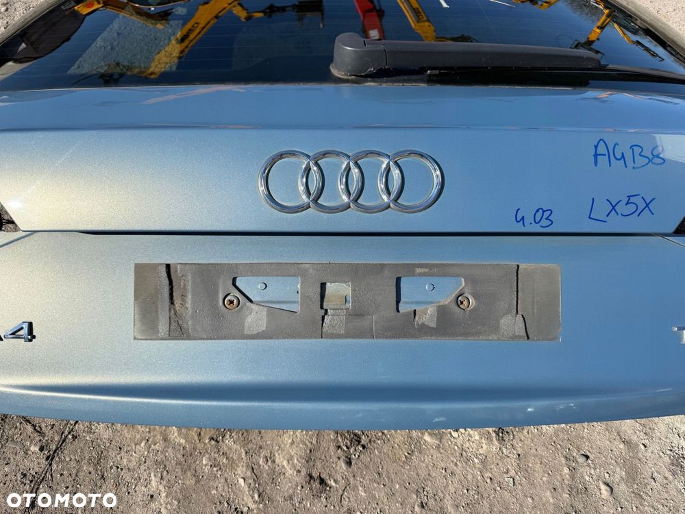 audi a4 b8 kombi avant klapa tył pokrywa bagażnika lx5x - 5