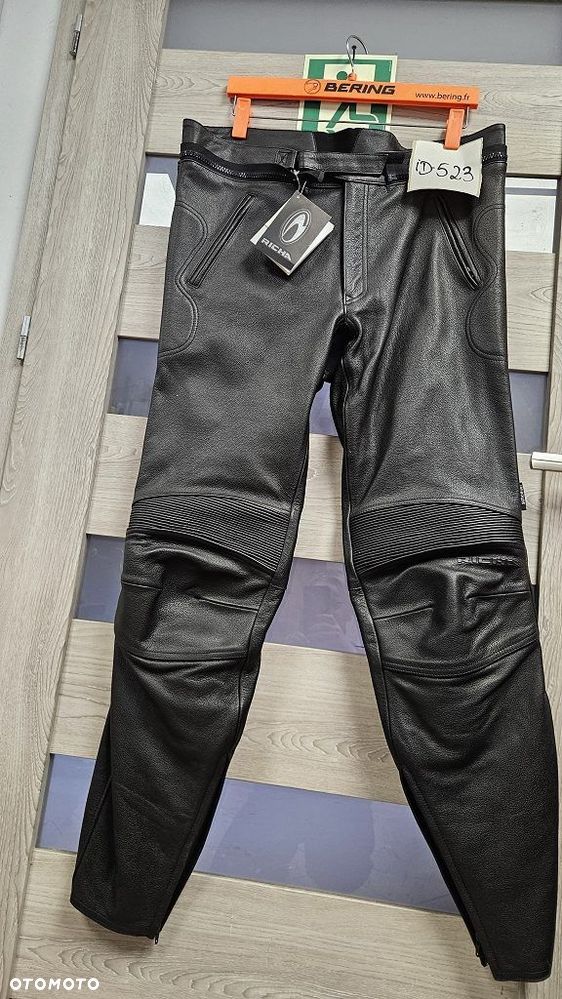 Skórzane Spodnie Motocyklowe męskie RICHA Boot Trousers Rozmiar 122 (XL) - 1