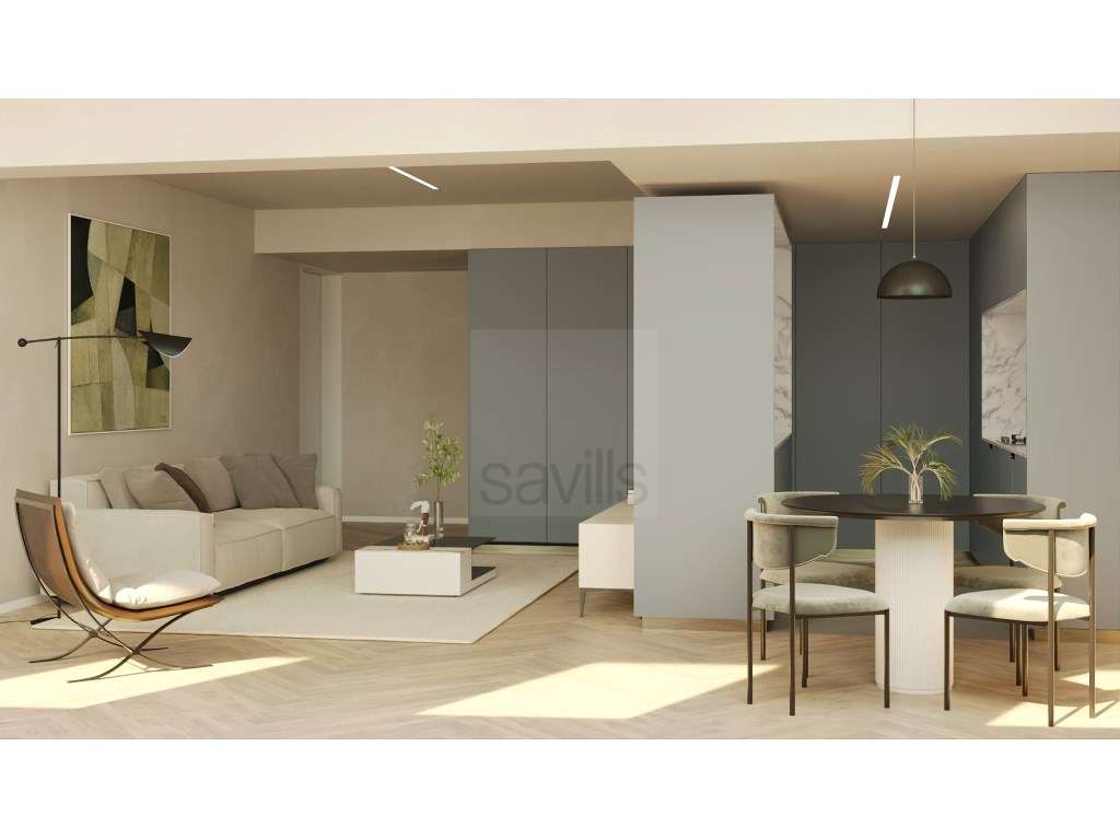 Apartamento T2 no Centro do Porto com varanda - Grande imagem: 3/9