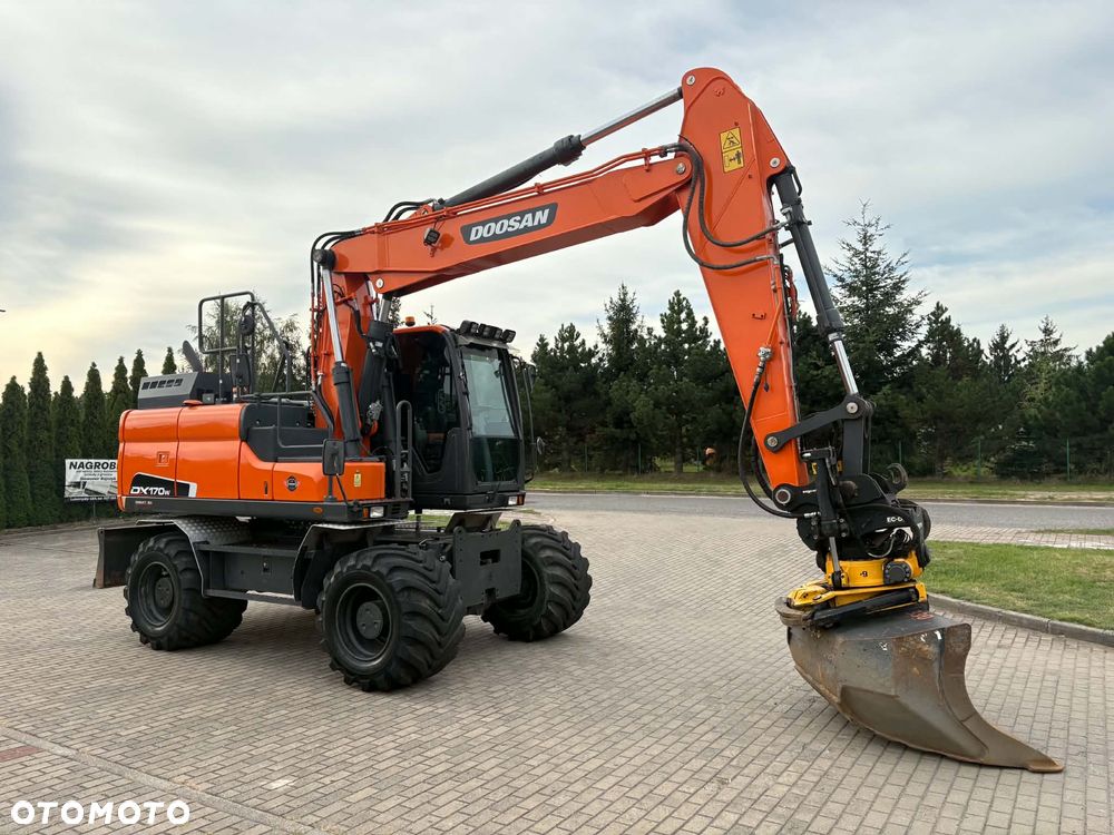 Doosan DX 170 W-5 ROTOTILT ENCON SZCZYPCE SUPER STAN - 5