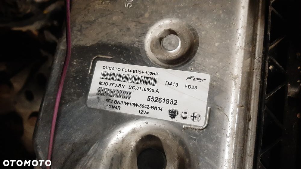 DUCATO 2.3 JTD EURO5 LIFT 14-> KOMPUTER STEROWNIK SILNIKA - 2