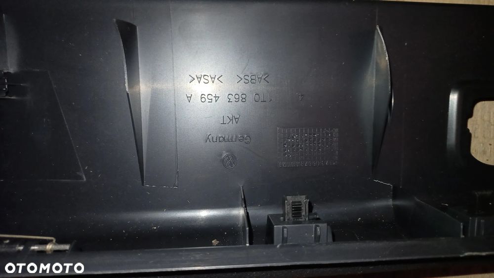 VW TOURAN OSŁONA TYLNEGO PASA 1T0863459 - 3