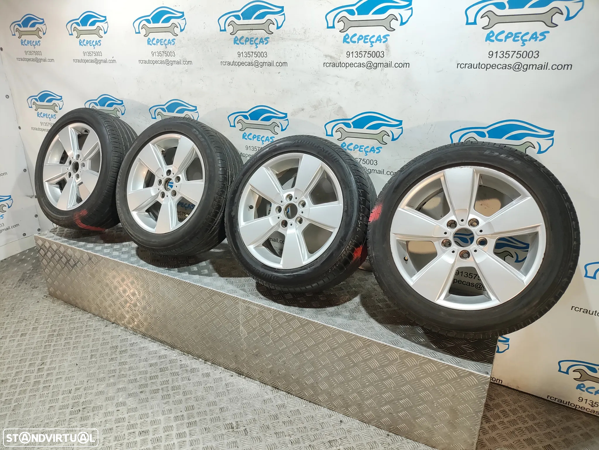 Conjunto Jantes 18 Originais BMW X3 E83 8J ET46 5x120 - 10