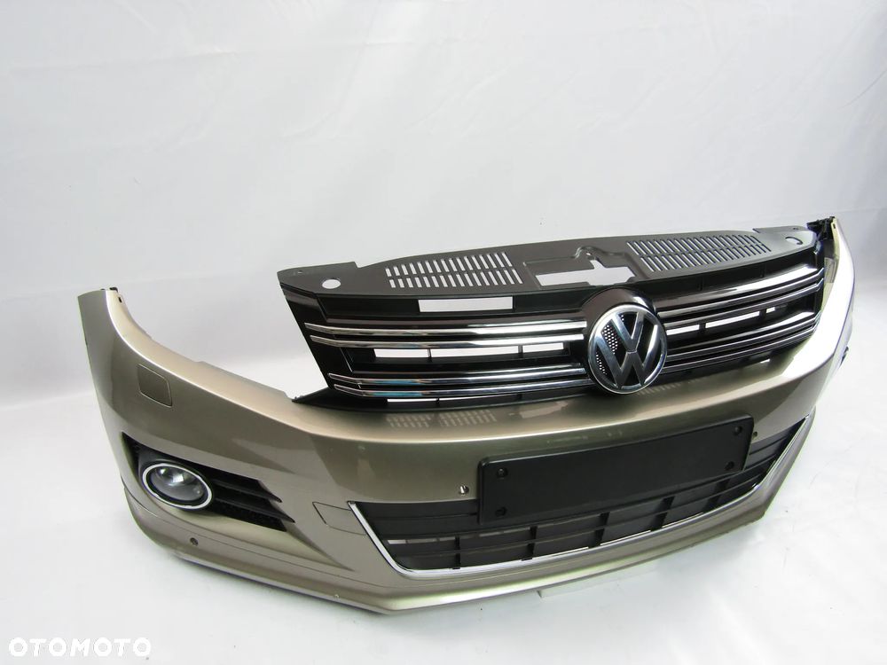 Zderzak przedni VW Tiguan R Line 11 - 16 Sprysk. / Pdc-6 Lakier LA1X - 16