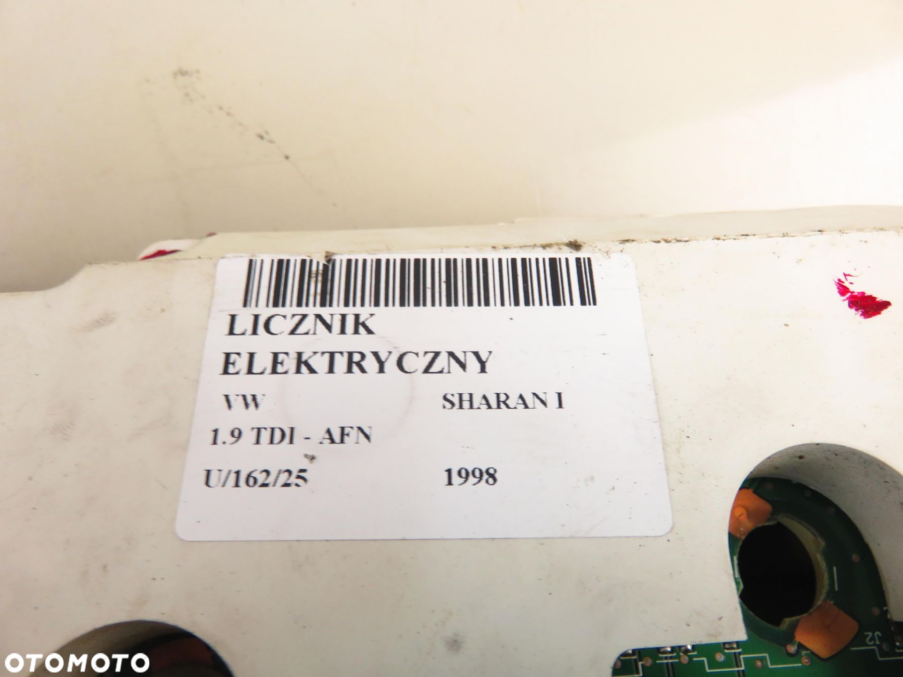LICZNIK VW SHARAN I 1.9 TDI 110 - AFN 7M1919863 95VW10849NG - 8