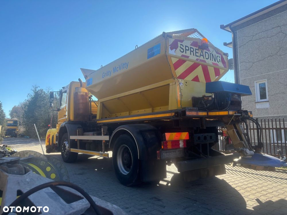 Mercedes-Benz AXOR 1824 4x2 piaskarka solarka schmidt pług - 5