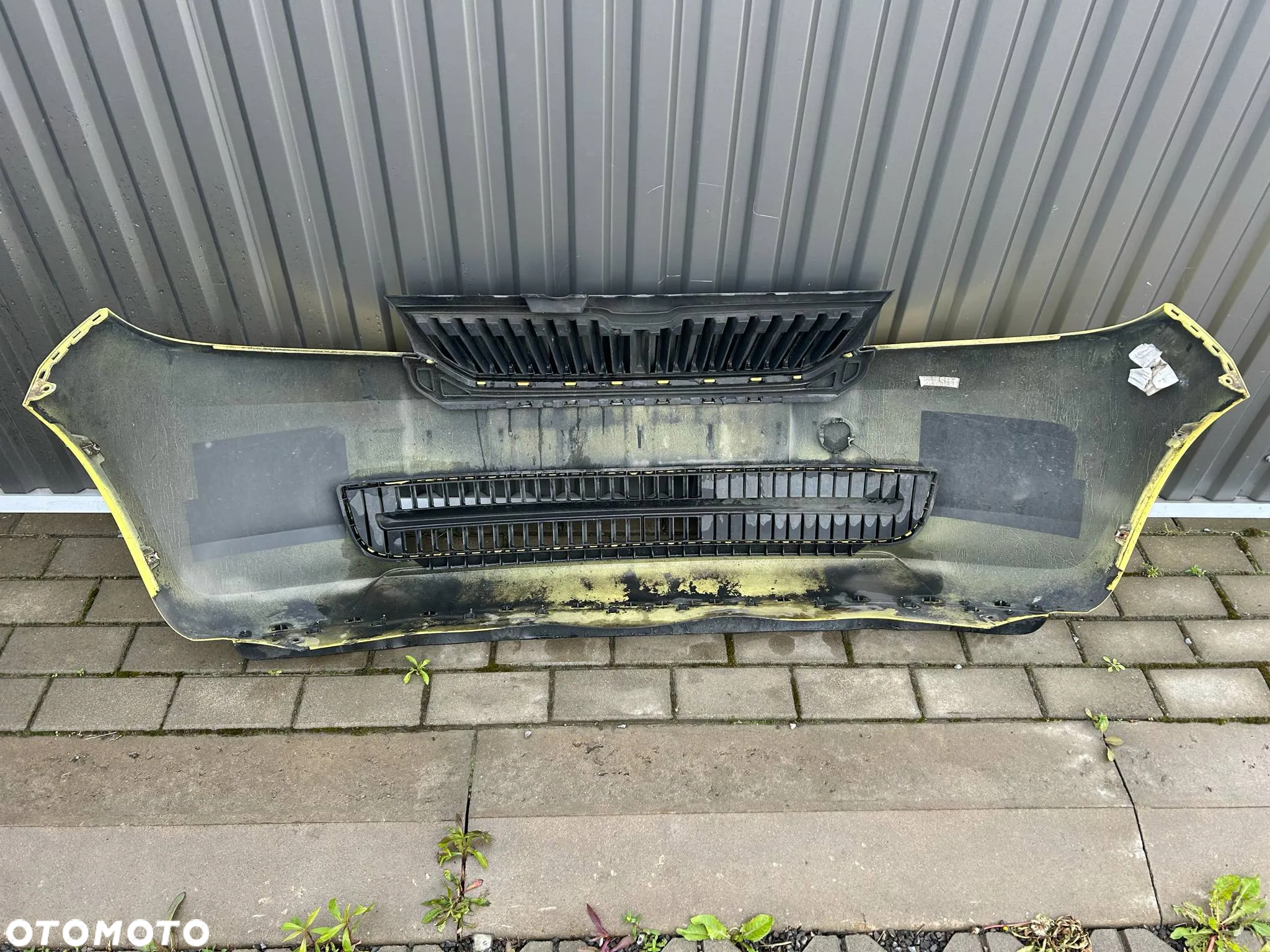 Skoda Citigo Zderzak przód, przedni kompletny grill, ładny LB1B - 8