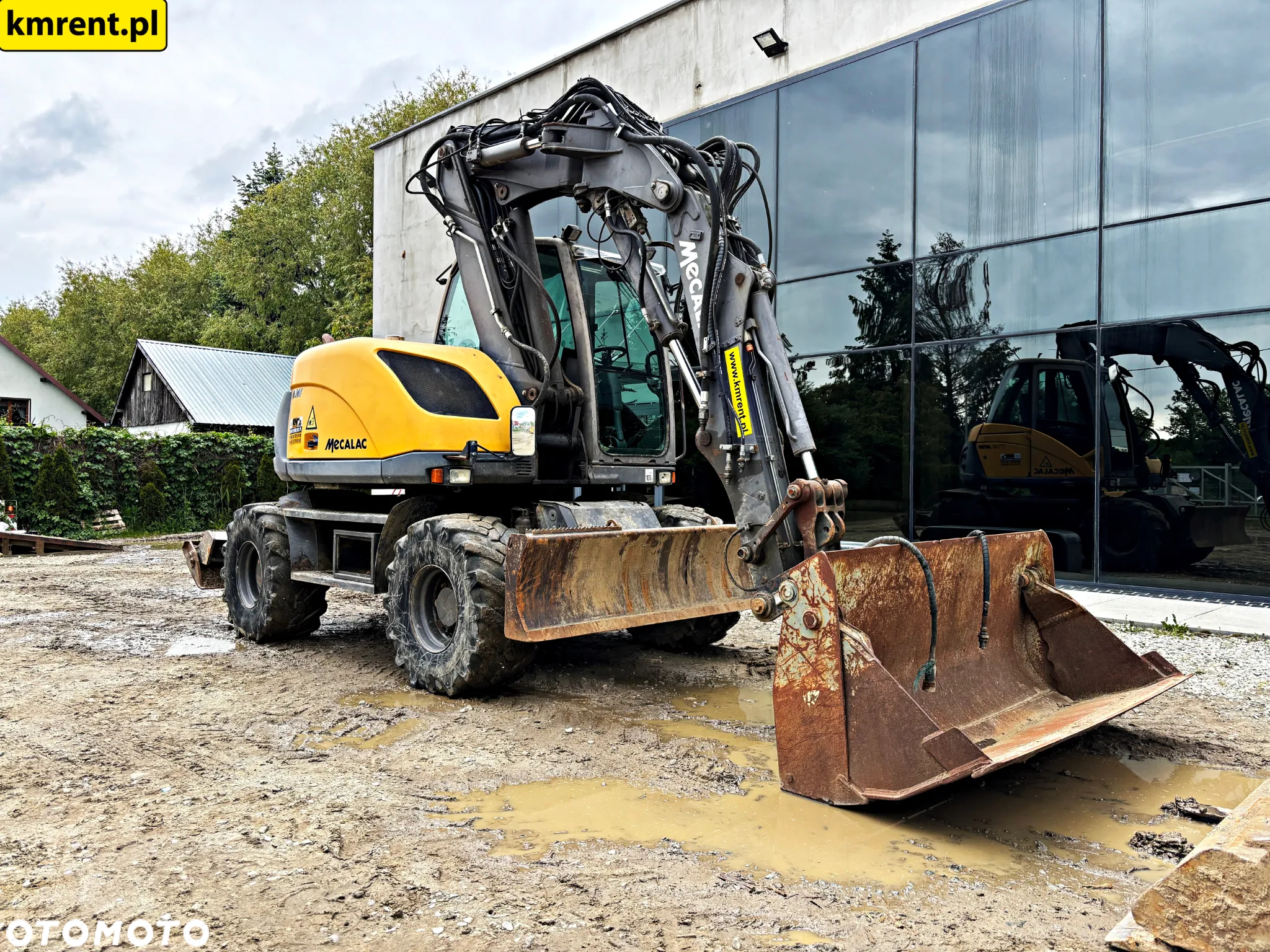 Mecalac 714 MW KOPARKA KOŁOWA 2013R. | CAT LIEBHERR 313 315 312 JCB JS 145 - 6