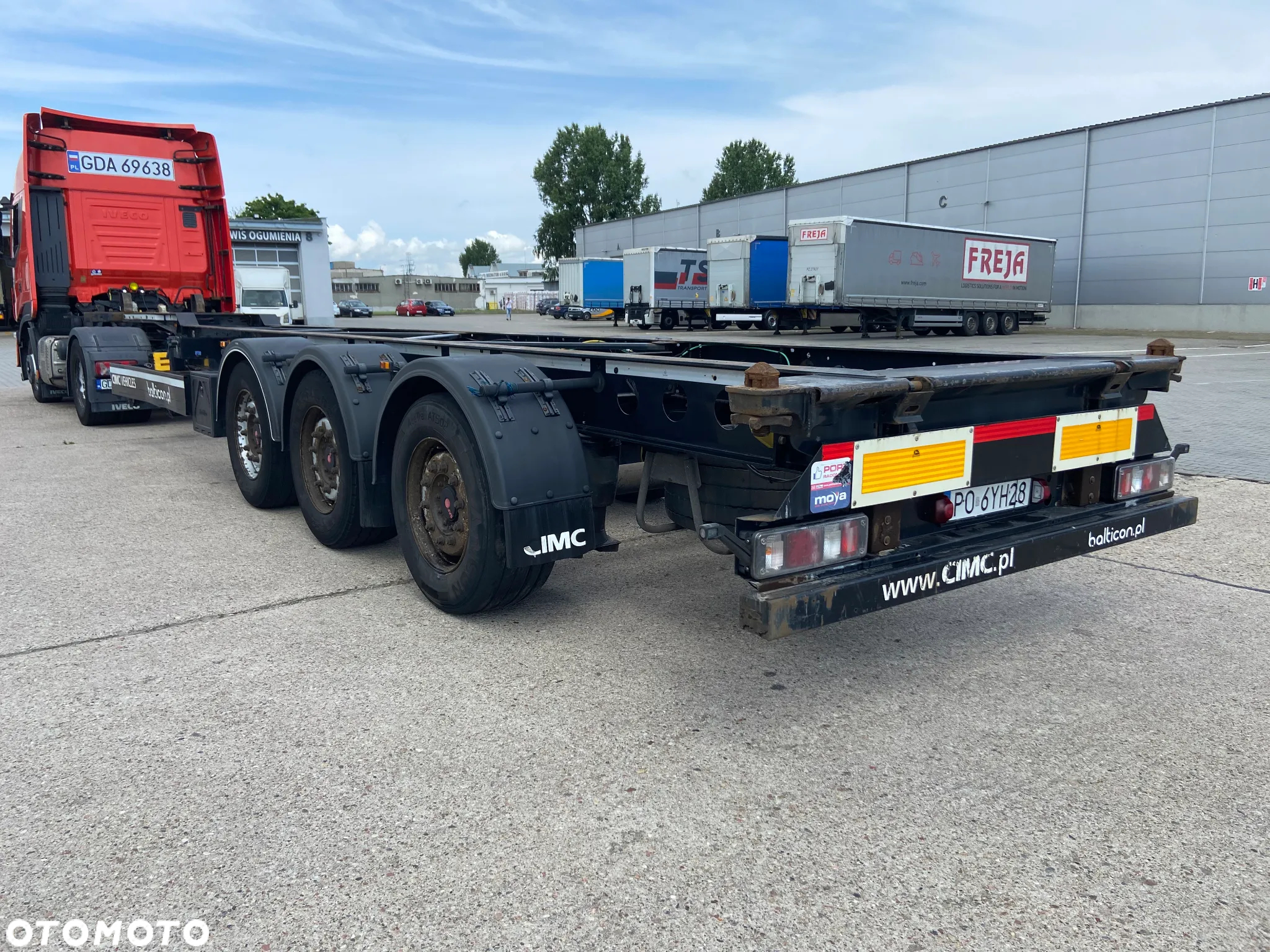 CIMC SX03 naczepa podkontenerowa 40' 45'  2019r. - 3