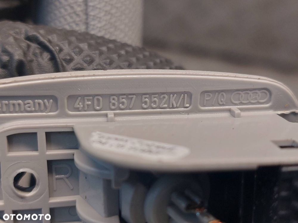 OSŁONA PRZECIWSŁONECZNA LEWA +  PRAWA AUDI A6 C6 4F0857552K 4F0857551K - 4