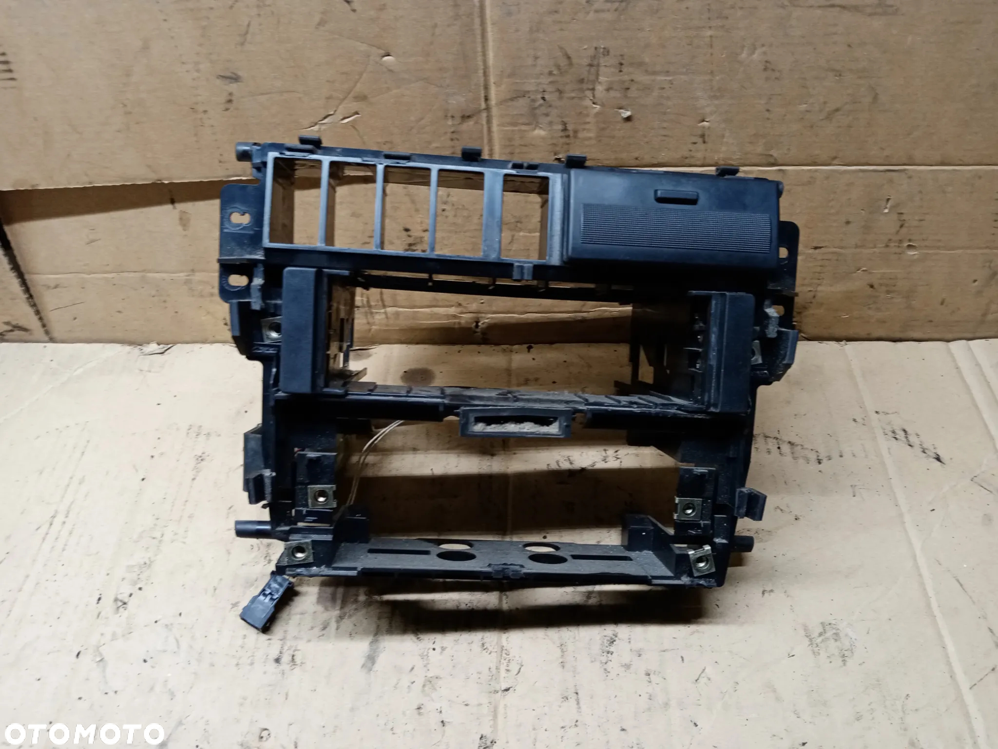 Ramka radia stelaż kieszeń pompka Audi A4 B5 8D0820529S 8D0857007F - 5