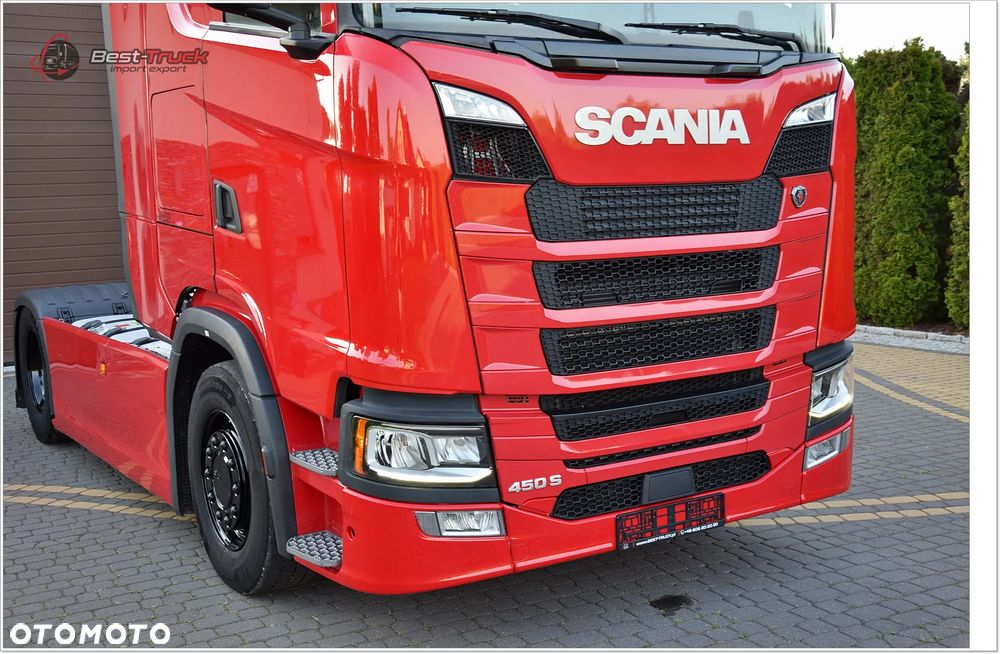 Scania S450 / FULL LED / KLIMA POST. / RETARDER / ZBIORNIKI  1400 L /  VIRTUAL COCPIT - 9