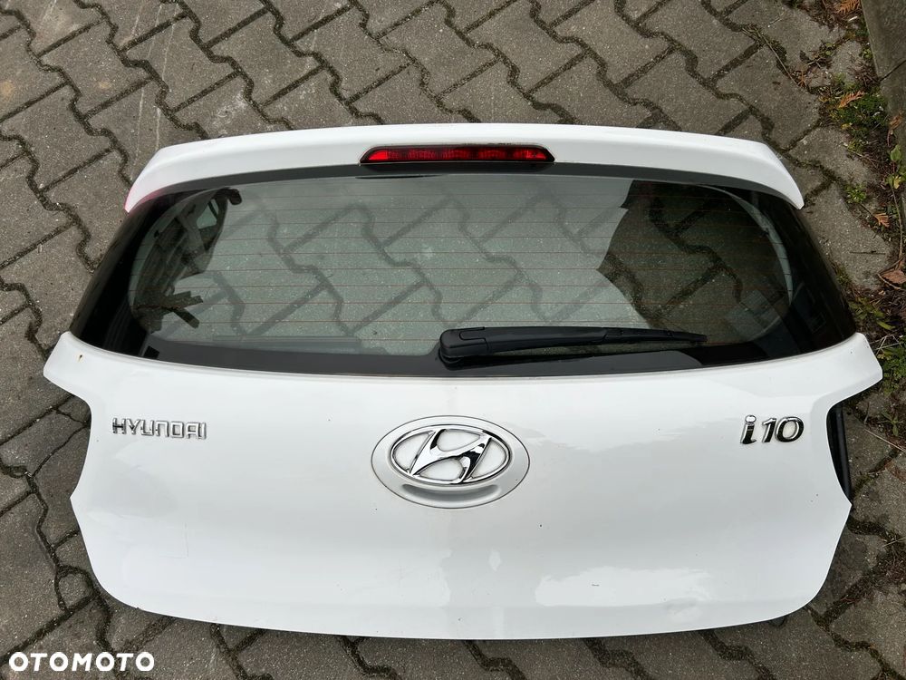 KLAPA BAGAŻNIKA TYŁ KOMPLETNA HYUNDAI I10 - 2