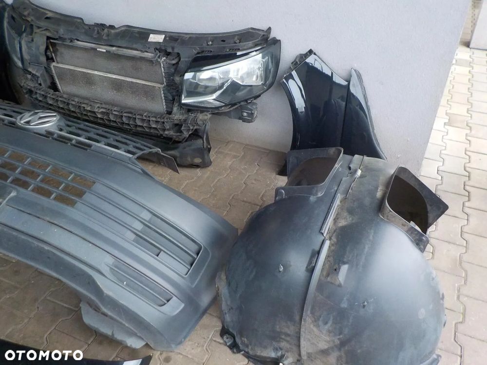 VW T6 2.0 TDI KOMPLETNY PRZÓD MASKA ZDERZAK BŁOTNIKI WZMOCNIENIE PAS PRZEDNI - 8