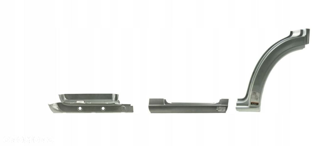 Próg + stopień + reperaturka nadkola MB Sprinter / VW LT 95 - P. Platforma - 2