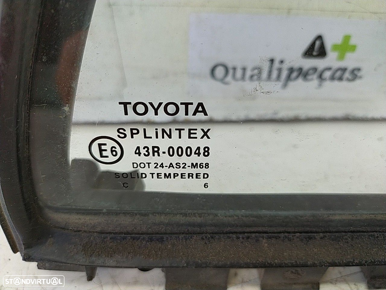 Vidro Pequeno Porta Tras Direito Toyota Corolla (_E12_) - 2