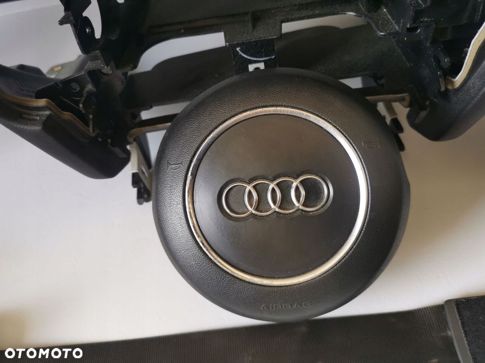 AUDI A6 C7 KONSOLA PODUSZKI PASY DESKA ORYGINAL USA KOMPLET SEDAN - 9