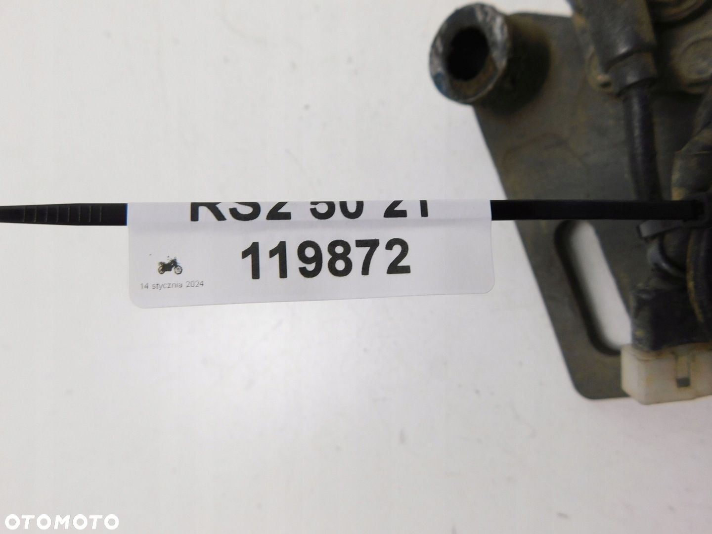 RIEJU RS2 50 2T ZACISK HAMULCA TYŁ  CZUJNIK ABS - 6