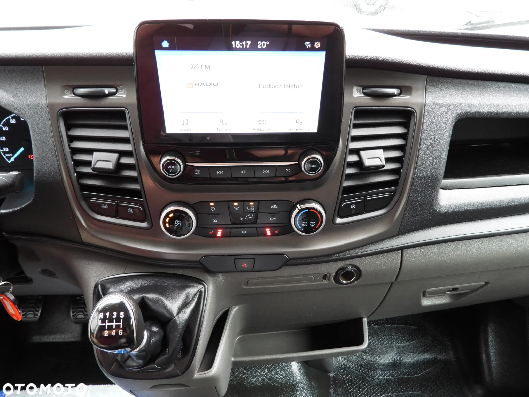 Ford TRANSIT  PLANDEKA 10 PALET WEBASTO TEMPOMAT LEDY PNEUMATYKA KLIMATYZACJA 160KM [ M38701 ] - 31
