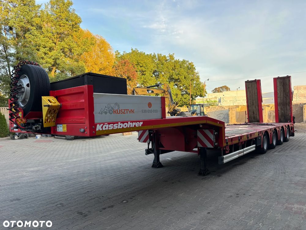 Kassbohrer SLA 4 SEMI Lowbed 4 osie rozsuwana 45T Kässbohrer - 8