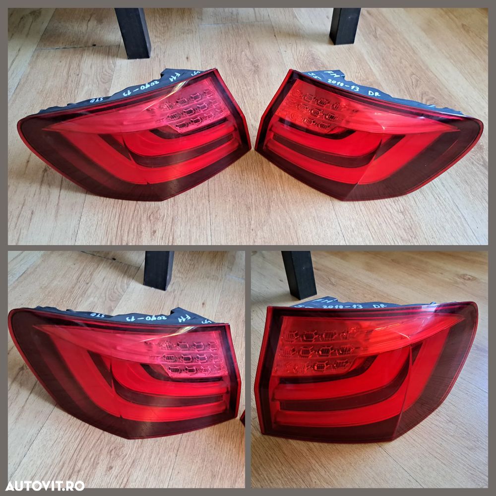 Stop tripla lampa marsarier semnalizare pozitii stanga dreapta spate bmw seria 5 F10 F18 F11 520d 523Li 525d 535Li 528i - 4