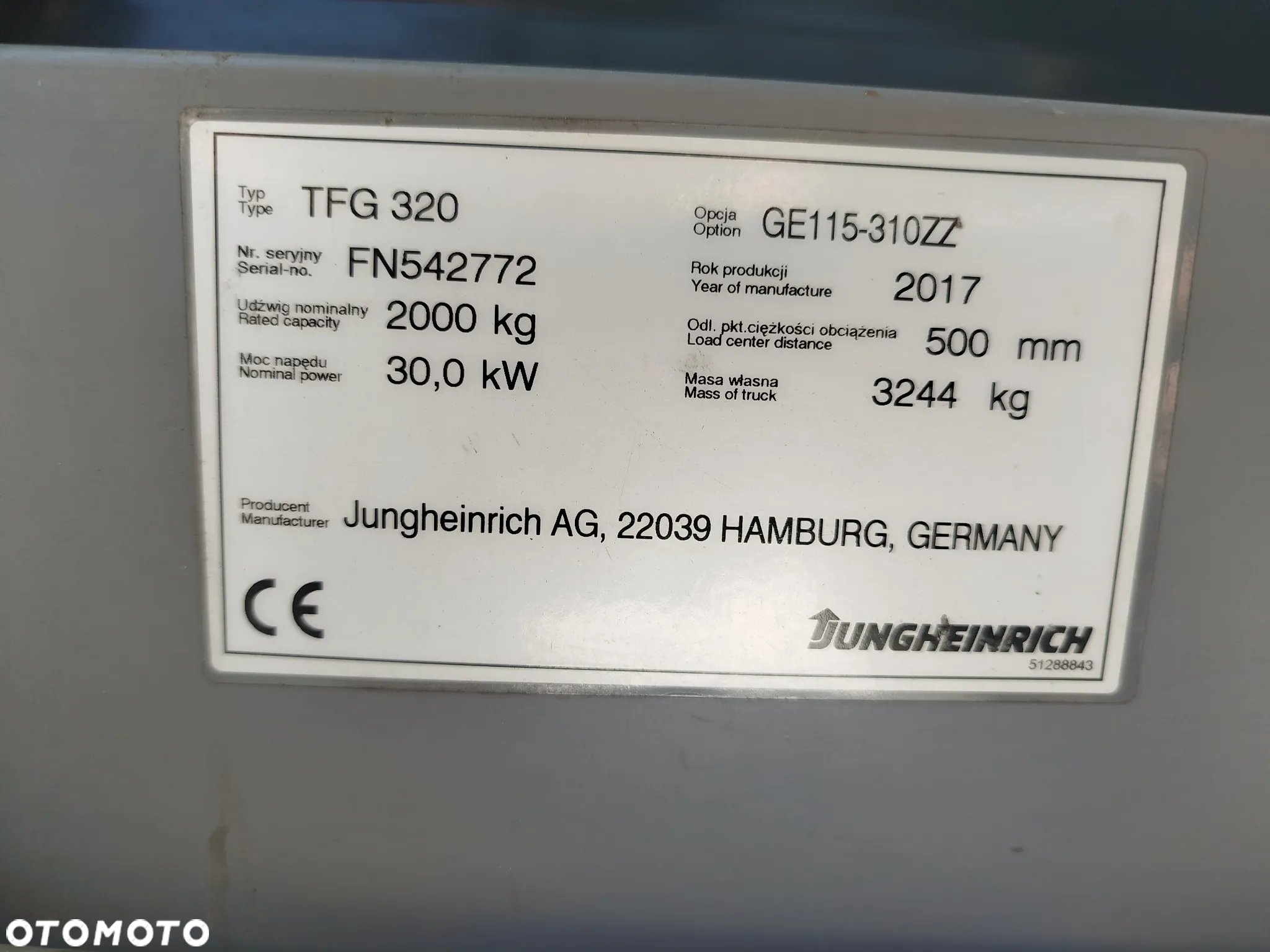 Jungheinrich TFG 320 - 6