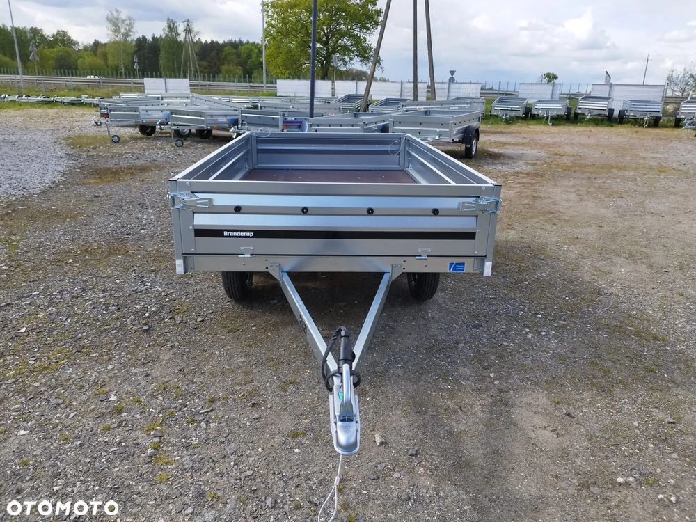 Brenderup Przyczepa Brenderup 3251ST UB 250x142x35 2 osie koła pod spodem DMC 750 kg mocna Hit Cenowy - 3
