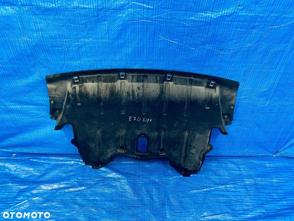 OSŁONA PŁYTA PODWOZIA POD SILNIK ŚRODKOWA BMW X5 E70 3.0D N57 LIFT LCI 11R ; 7233967 7233967-01 ORYGINAŁ - 4