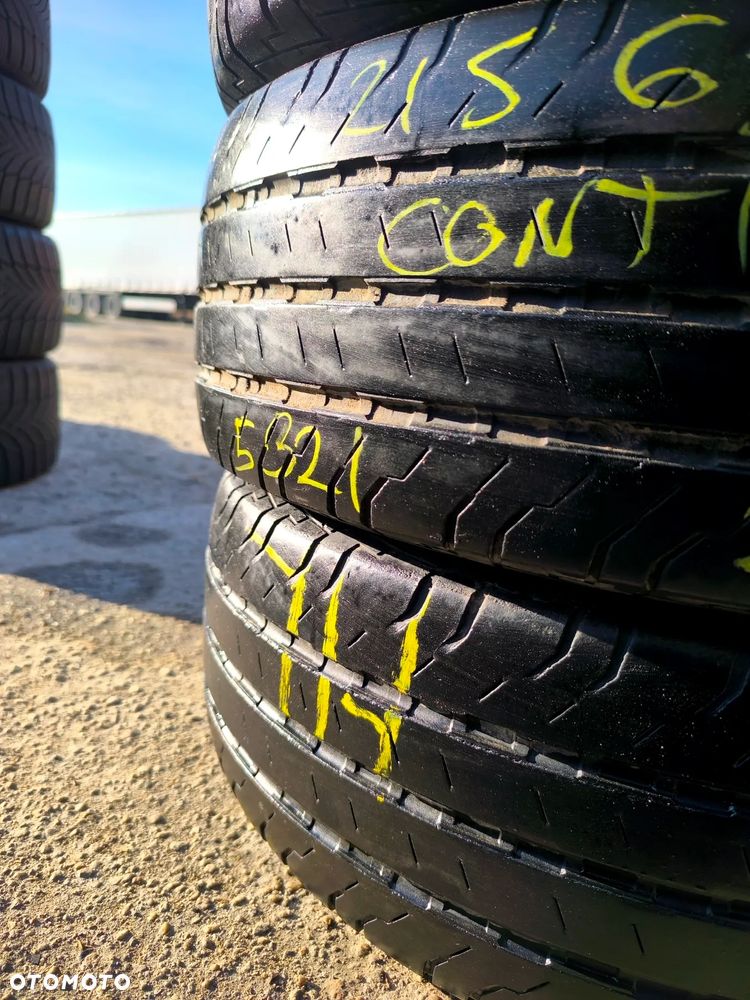 215/65R16C 109/107T 16 C Opony Letnie Lato CONTINENTAL ContiVanContact 100 7,5mm Legnica ALU-RAD 20-21r. 215/65 - 4