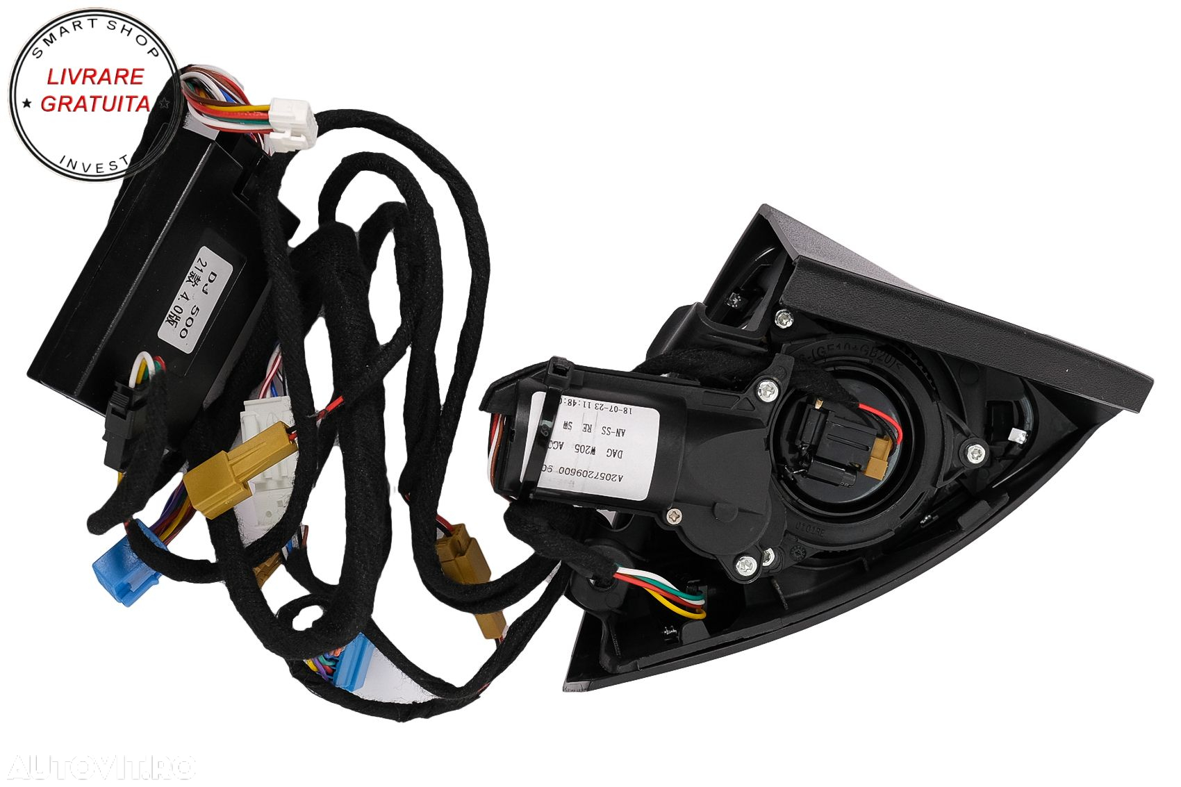 Tweeter LED rotativ cu 64 culori Mercedes C-Class W205 C205 S205 (2014-2018)- livrare gratuita - 4