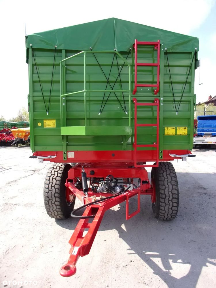 Pronar Przyczepa dwuosiowa paletowa PRONAR PT680 -14t, PT612 -12t, PT612L -12t, wywrotka z trójstronnym wywrotem, przyczepa ciężarowo-rolnicza - 8