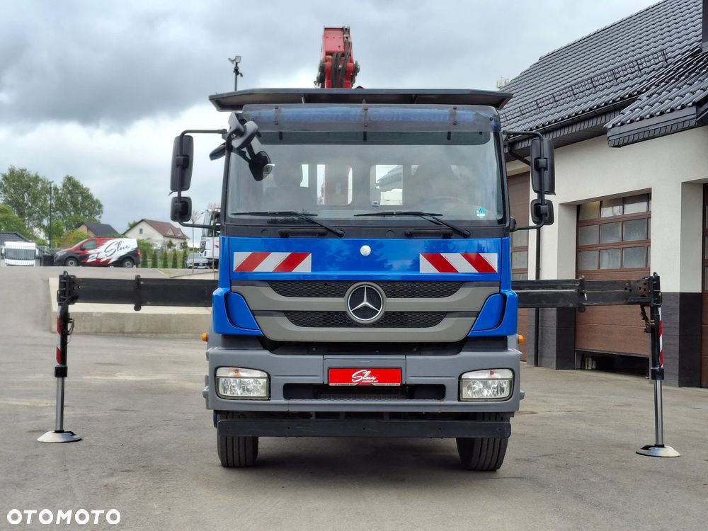 Mercedes-Benz Axor 1933 HDS FASSI F135 17 Metrów Wysięgu Żuraw Skrzynia Siodło Zawieszenie Resor 2010r Przyczepa Łączna Długość Ładunku 11 Metrów Transport Ładunków Dłużycowych Do Zbrojenia Do Budowlanki - 36