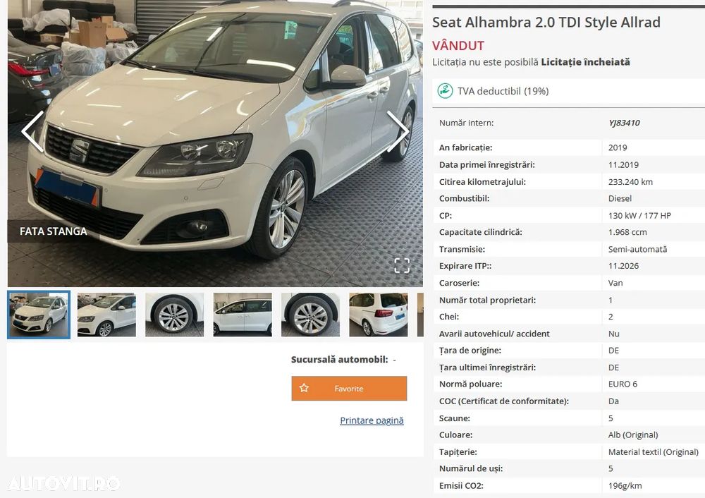 Seat Alhambra 2.0 TDI Start & Stop 4Drive DSG Anniversary - 16