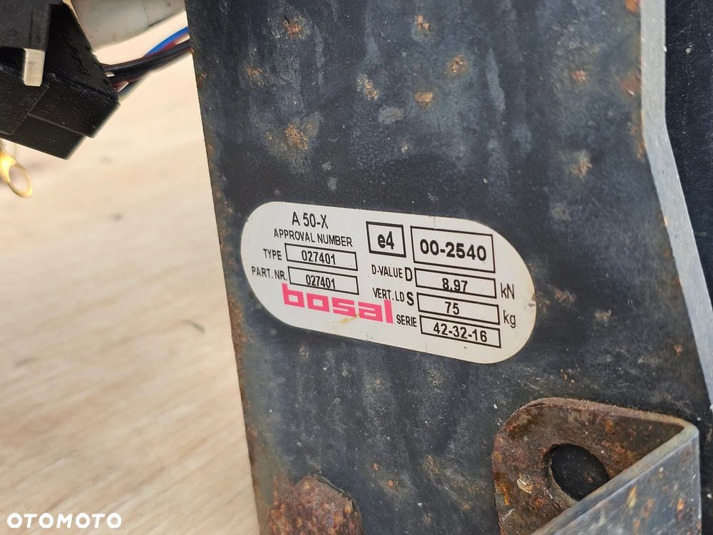 HAK HOLOWNICZY BOSAL WIĄZKA GNIAZDO 13 PIN MODUŁ OPEL ASTRA H KOMBI - 7