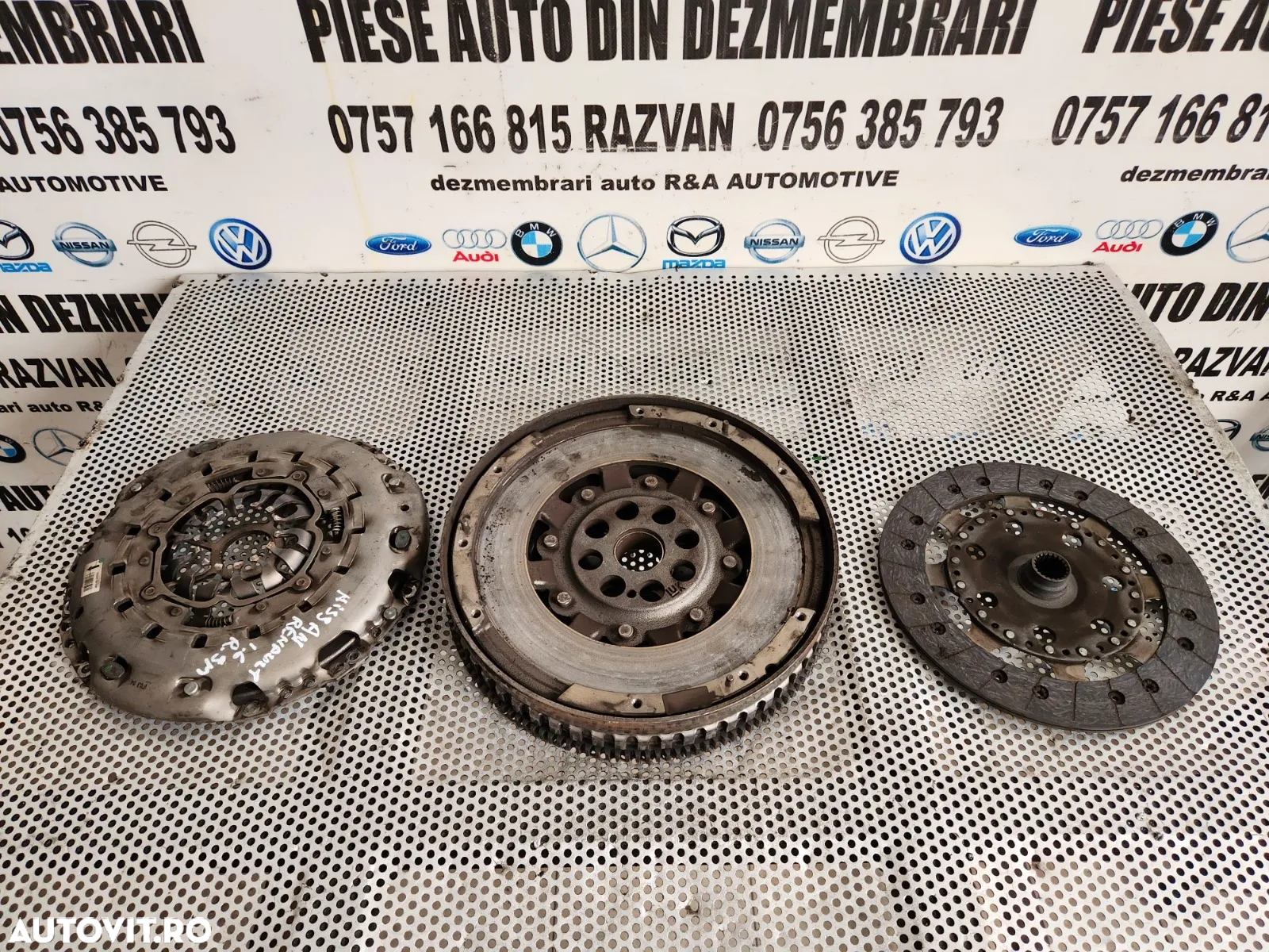 Kit Ambreiaj Volanta Disc Placa Renault Kadjar Captur Nissan Qashqai J11 Xtrail 1.6 Dci Euro 5/6 4x4 Motor R9M 6+1 Trepte Cod 123103008R - Dezmembrari Arad - 5