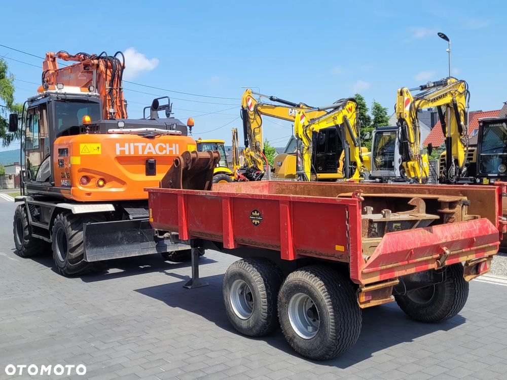 Hitachi ZX145W / ROTOTILT ze szczypcami / przyczepa / - 4