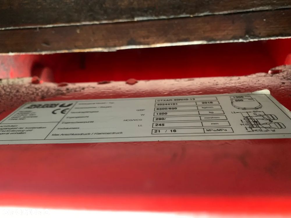 Chwytak do papieru Bolzoni Auramo CTXAR-60RH0-13 ID OS1252 - 10