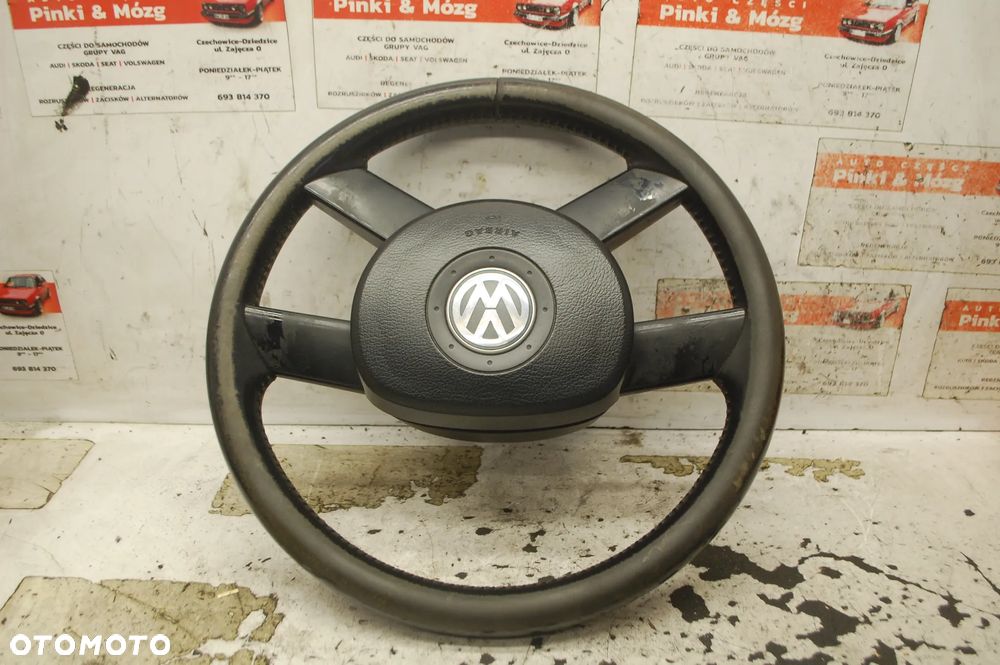 KIEROWNICA + PODUSZKA AIR BAG 1T0419091 1T0880201A VW TOURAN I CADDY POLO IV - 8
