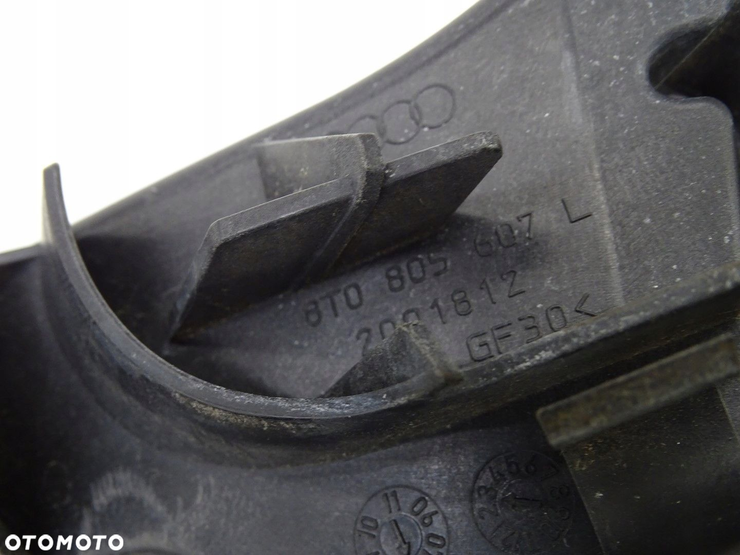 ŚLIZG UCHWYT MOCOWANIE LAMPY LEWY PRZÓD PRZEDNI AUDI A5 8T 08R 8T0805607L - 4
