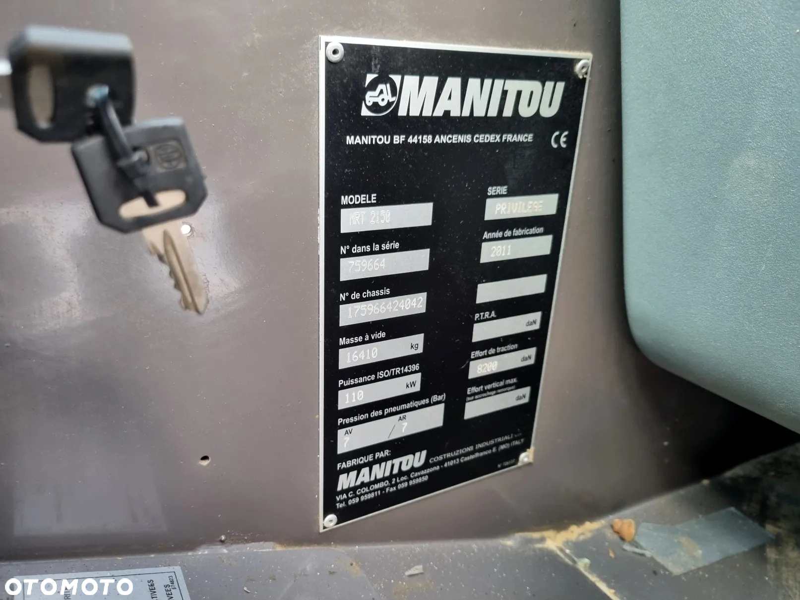 Manitou MRT 2150, R273 - 12
