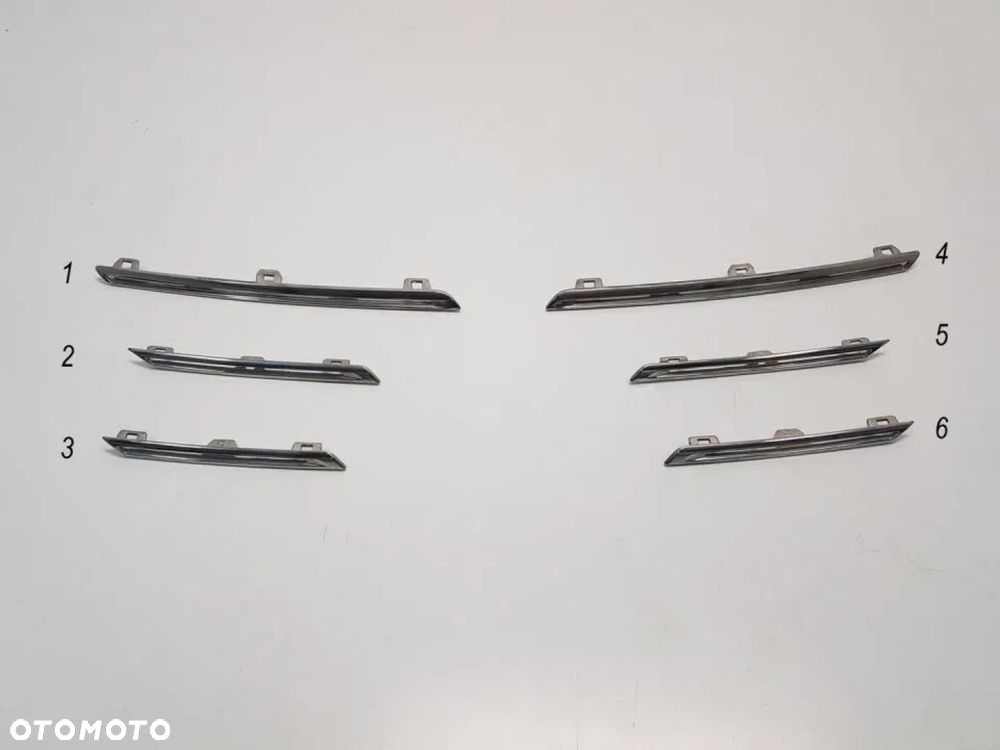 CHROM LISTWA ZDERZAKA PRZEDNIEGO grill atrapa RENAULT MEGANE IV - 1