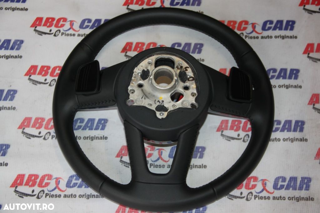 Volan din piele cu comenzi si padele Audi A5 F5  model 2018 COD: 8W0419091CN - 2