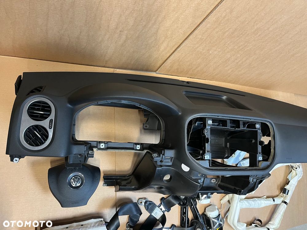 KONSOLA VW TIGUAN I 5N0 2007-2014 DESKA ROZDZIELCZA KOKPIT VW TIGUAN LIFT AIRBAG PASY KURTYNY - 6