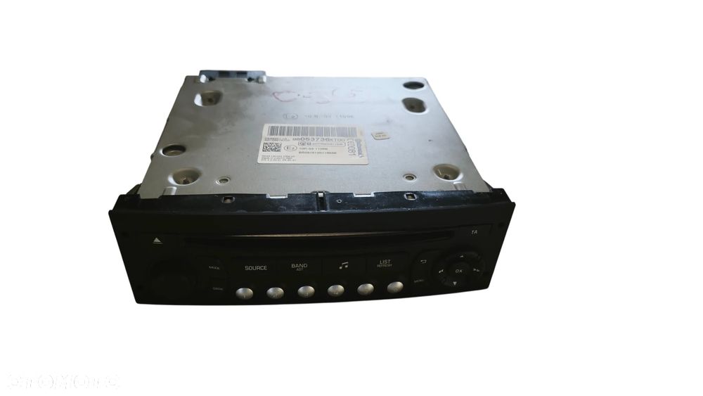 CITROEN C3 II 15r RADIO RADIOODTWARZACZ 98053736XT - 1